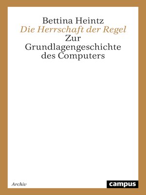 cover image of Die Herrschaft der Regel